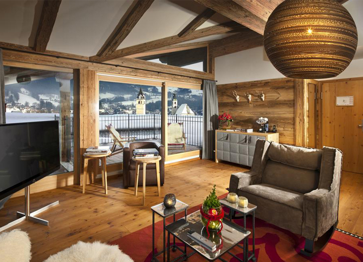 凱得國際案例 | 基茨霍夫山區(qū)設計度假酒店，冰雪世界里的圣潔與溫暖